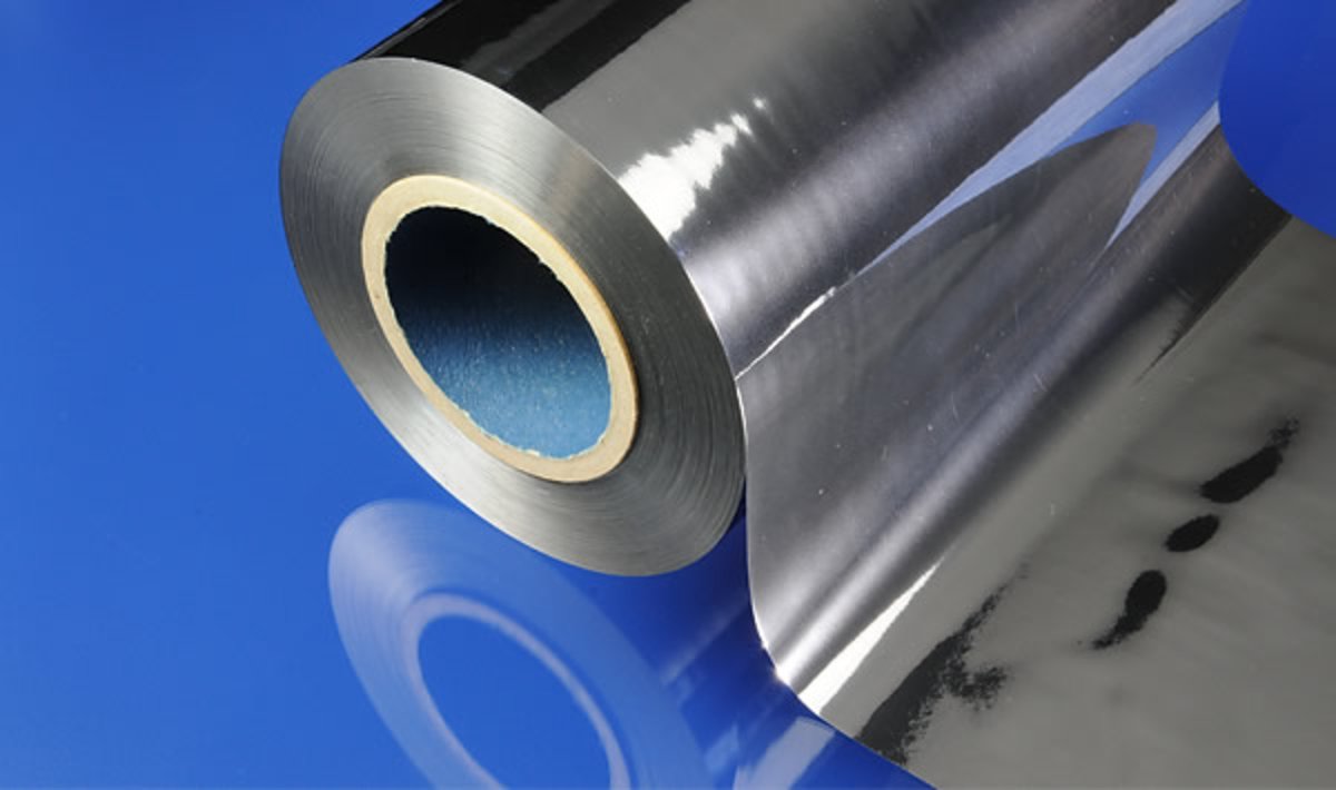 Metallic film – aluminium-coated film